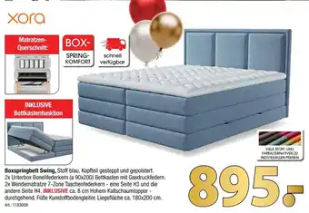 Zurbrüggen Xora boxspringbett swing Angebot