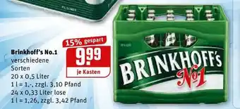 REWE Kaufpark Brinkhoff's No. 1 Angebot