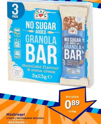 Action Müsliriegel Angebot