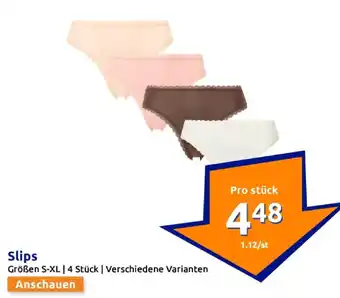 Action Slips Angebot