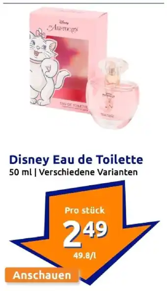 Action Disney eau de toilette Angebot
