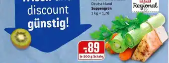 REWE Kaufpark Suppengrün Angebot