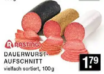 E-Center RASTING DAUERWURST- AUFSCHNITT Angebot