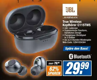 HEM Expert JBL True Wireless Kopfhörer C 115 TWS Angebot