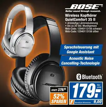 HEM Expert Bose Wireless Kopfhörer QuietComfort 35 II Angebot