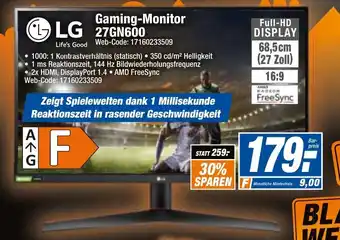 HEM Expert LG Gaming Monitor 27GN600 Angebot