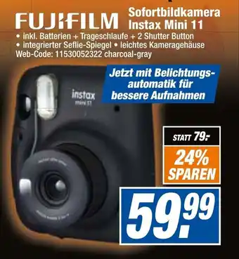 HEM Expert Fujifilm Sofortbildkamera Instax Mini 11 Angebot