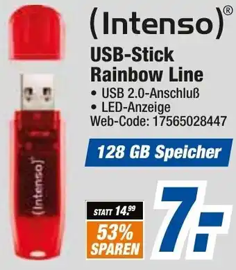 HEM Expert Intenso USB Stick Rainbow Line Angebot