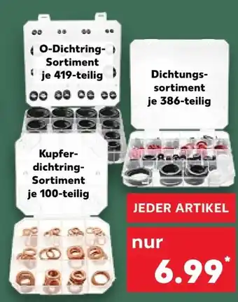 Kaufland Dichtungssortiment Angebot