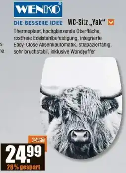 V Baumarkt WENKO WaterSaving-Duschkopf Angebot