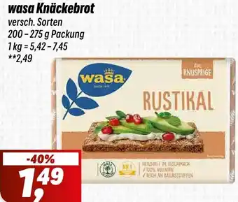 Simmel wasa Knäckebrot Angebot