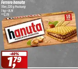 Simmel Ferrero hanuta Angebot