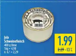 diska JOLA-Schweinefleisch Angebot