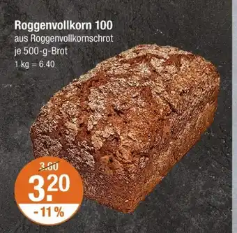 V Markt Roggenvollkorn 100 Angebot