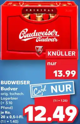 Kaufland BUDWEISER Budvar Angebot