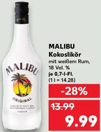 Kaufland MALIBU Kokoslikör Angebot