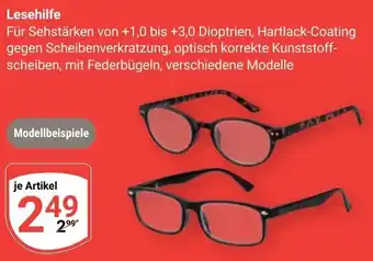 Globus Lesehilfe Angebot