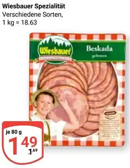 Globus Wiesbauer Spezialität Angebot