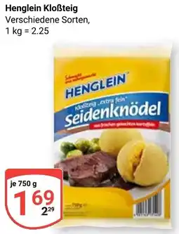 Globus Henglein Kloẞteig Angebot