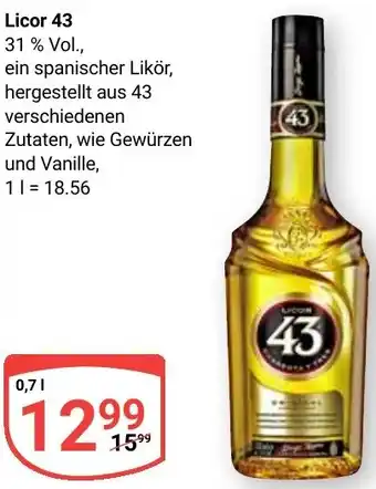 Globus Licor 43 Angebot