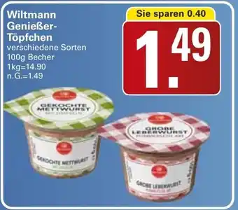 WEZ Wiltmann Genießer Töpfchen Angebot