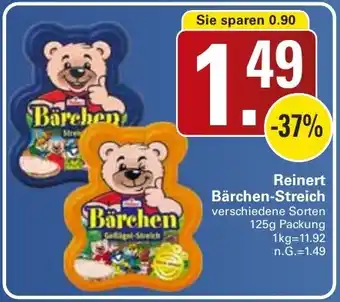 WEZ Reinert Bärchen-Streich Angebot