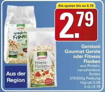 WEZ Gerstoni Gourmet Gerste oder Fitness Flocken Angebot