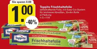 WEZ Toppits Frischhaltefolie Angebot