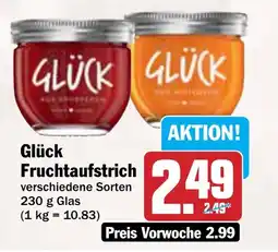 AEZ Glück Fruchtaufstrich Angebot