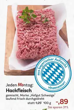 AEZ Jeden Montag Hackfleisch Angebot