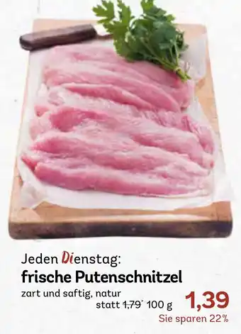 AEZ Jeden Dienstag frische Putenschnitzel Angebot