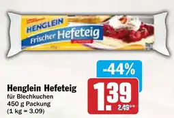 AEZ Henglein Hefeteig Angebot