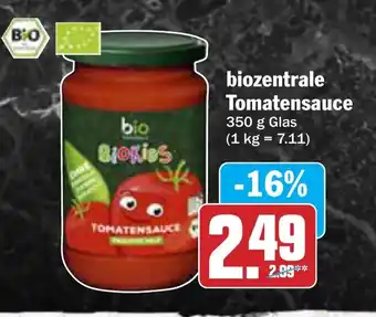 AEZ biozentrale Tomatensauce Angebot