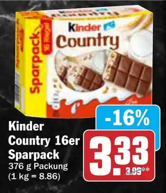 AEZ Kinder Country 16er Sparpack Angebot