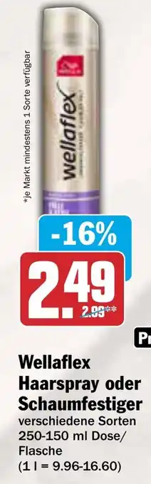 AEZ Wellaflex Haarspray oder Schaumfestiger Angebot