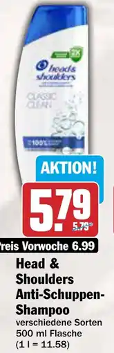 AEZ Head & Shoulders Anti-Schuppen- Shampoo Angebot