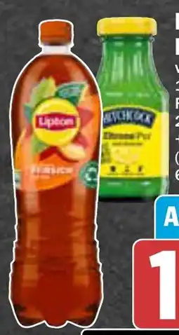 AEZ Lipton Eistee oder Hitchcock Säfte Angebot