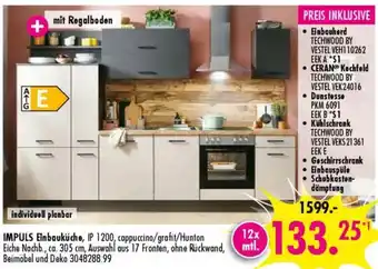 Möbel Boss IMPULS Einbauküche Angebot