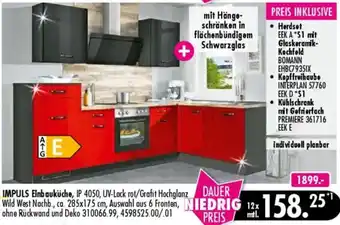 Möbel Boss IMPULS Einbauküche Angebot