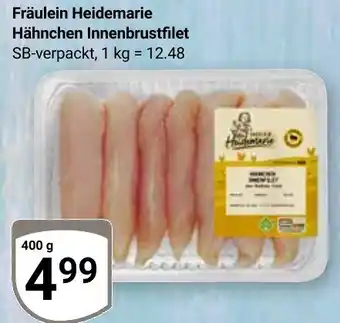 Globus Fräulein Heidemarie Hähnchen Innenbrustfilet Angebot