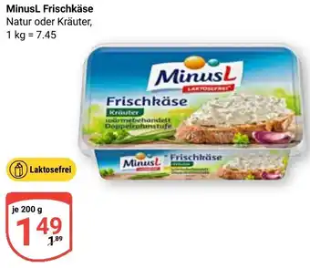 Globus MinusL Frischkäse Angebot