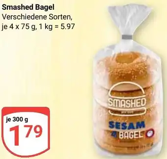 Globus Smashed Bagel Angebot