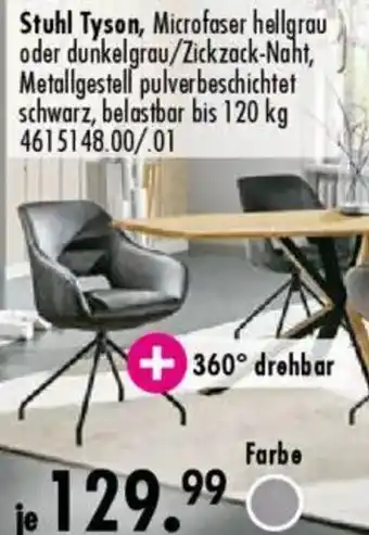 Möbel Boss Stuhl Tyson Angebot