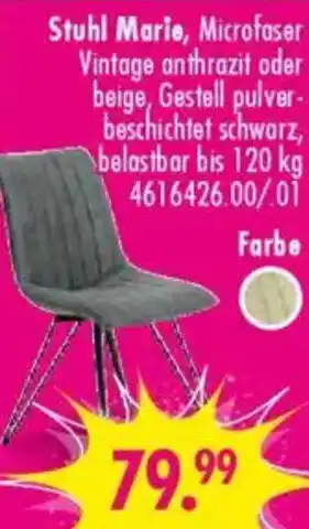 Möbel Boss Stuhl Marie Angebot