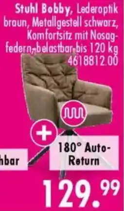 Möbel Boss Stuhl Bobby Angebot