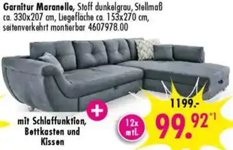 Möbel Boss Garnitur Maranello Angebot