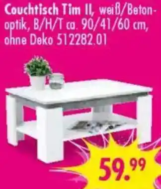 Möbel Boss Couchtisch Tim II Angebot