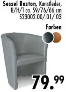 Möbel Boss Sessel Boston Angebot