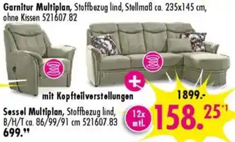 Möbel Boss Garnitur Multiplan Angebot