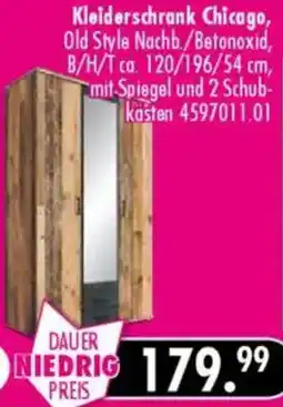 Möbel Boss Kleiderschrank Chicago Angebot